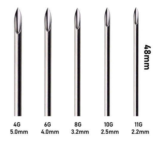 Piercing Needles Assorted 01